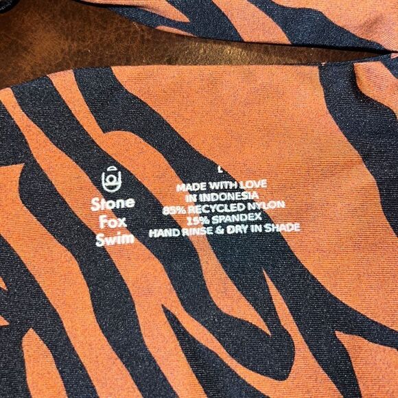 Free People Stone Fox Lele Bikini Top L - Picture 7 of 7